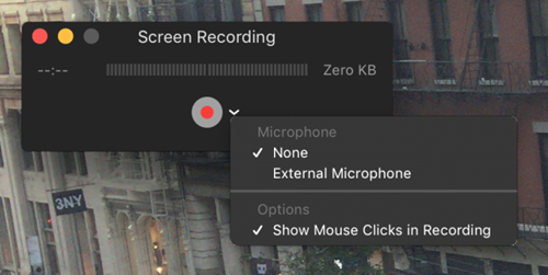 quay màn hình Macbook bằng phần mềm QuickTime Player