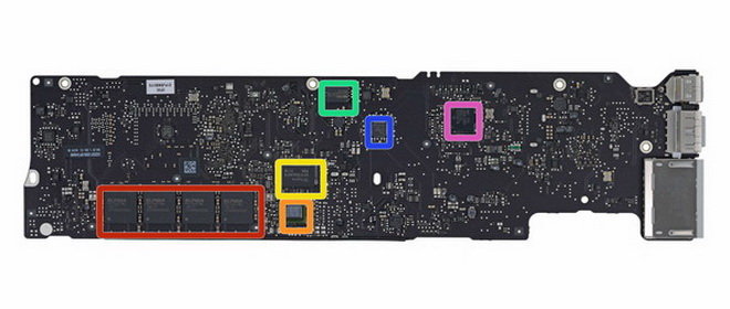 "phẫu thuật" Macbook Air 13 inch cũ chính hãng