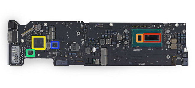 "phẫu thuật" Macbook Air 13 inch cũ chính hãng