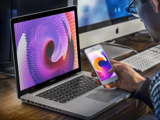 apple đồng bộ iphone, imac