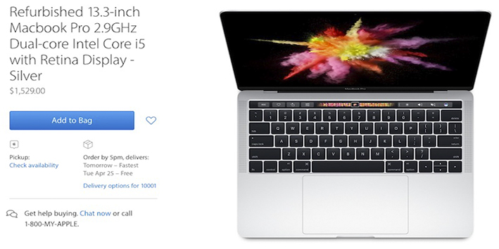 Macbook Pro 13 inch cũ có Touch Bar