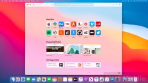 Customise safari - MacOS Big Sur 