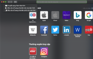 Thu phóng cửa sổ trên macOS