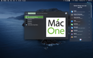 Spotlight & Siri trên macOS