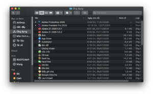 Finder trên macOS