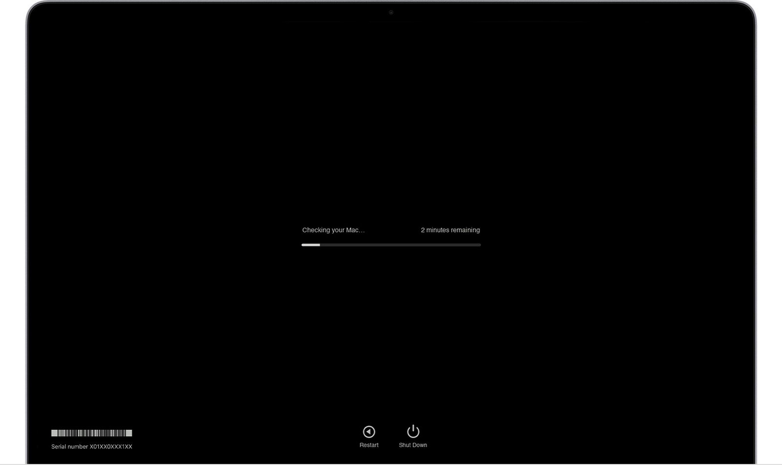 Hướng dẫn kiểm tra phần cứng trên MacBook bằng Apple Diagnostics