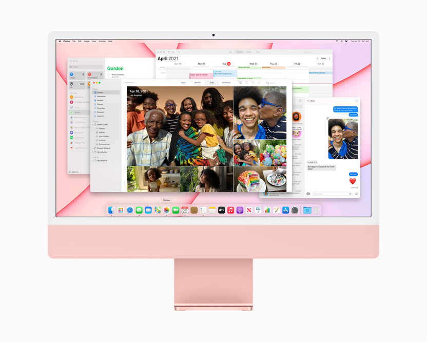 M1 trên iMac 24-inch 2021