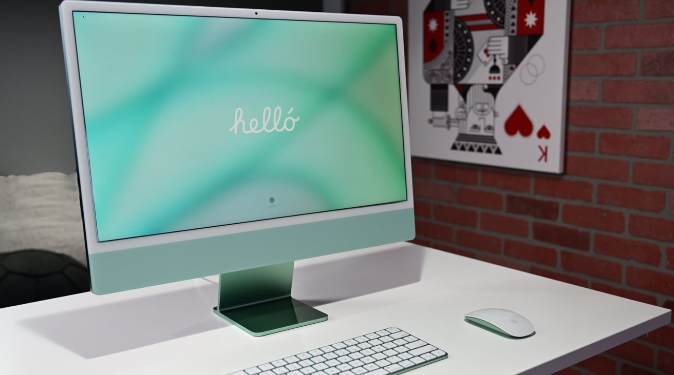 imac 24-inch M1 thiết kế