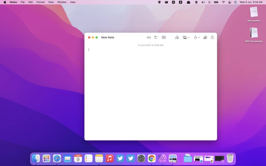 Quick-Note-MacOS-12