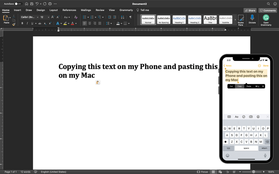 Universal-clipboard-macOS