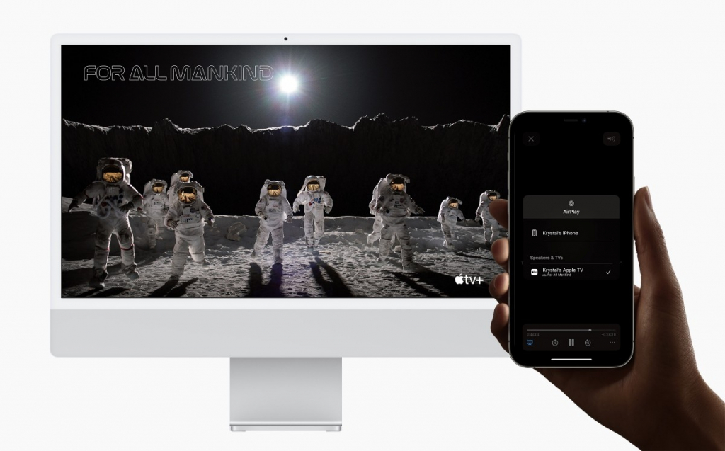 macOS 12 AirPlay