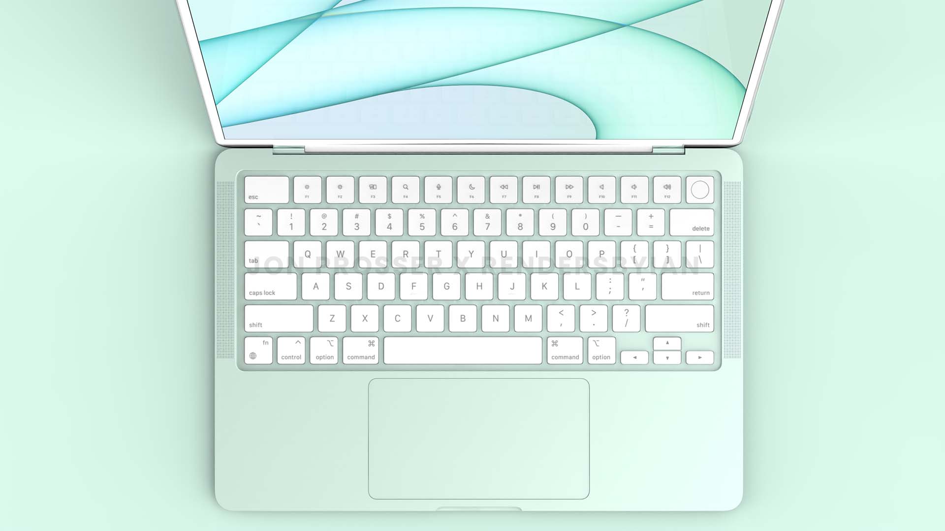 Macbook Air 2021 xanh mint