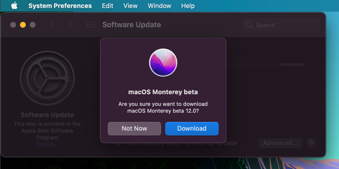 Tải về macOS 12 