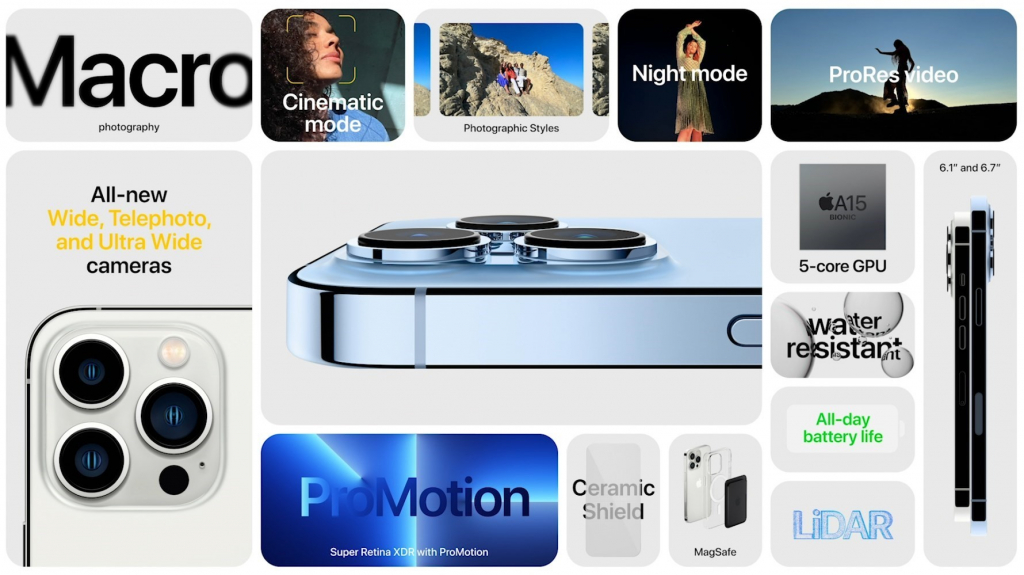 iPhone 13 Pro nâng cấp