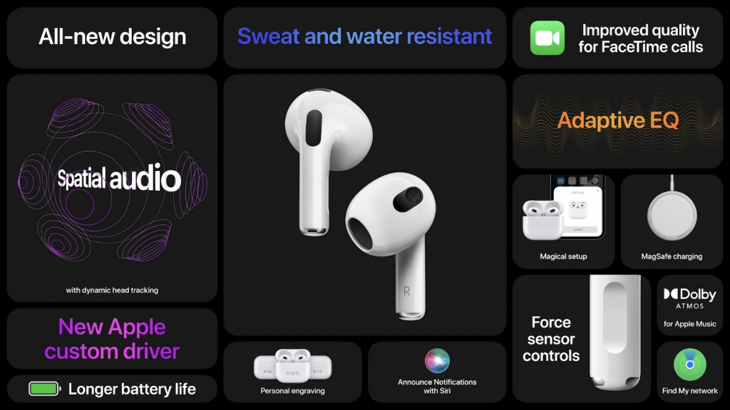 AirPods thế hệ 3 với những cải tiến mới về âm thanh cùng vẻ ngoài cực thanh thoát