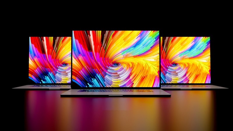 Thiết kế Macbook Pro M1X với màn hình XDR siêu mãn nhãn