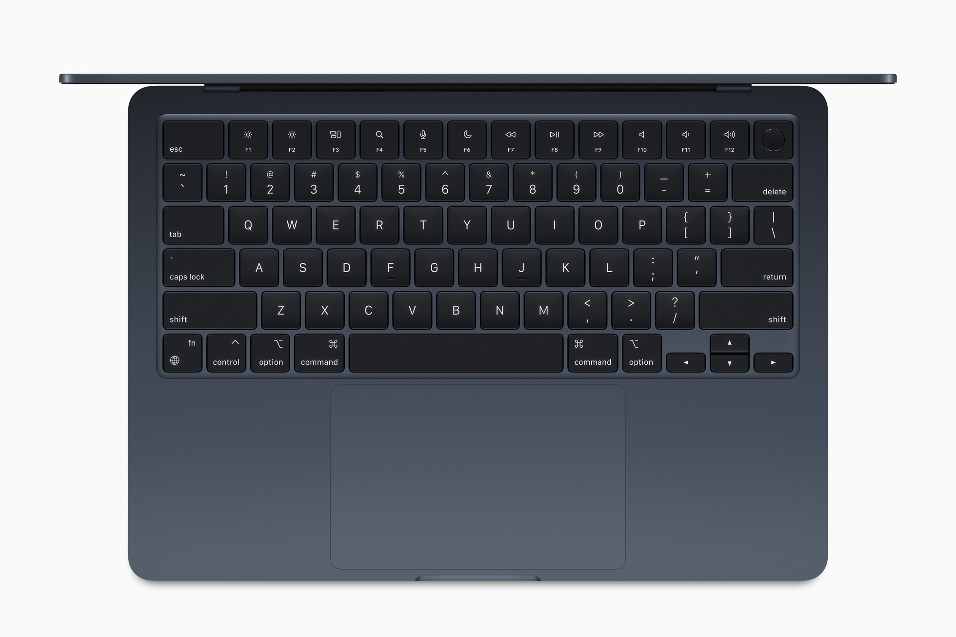 Bàn phím Magic Keyboard êm ái trên MacBook Air M2