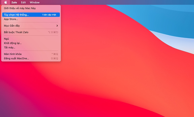 Mở mục System Preference > chọn user & group