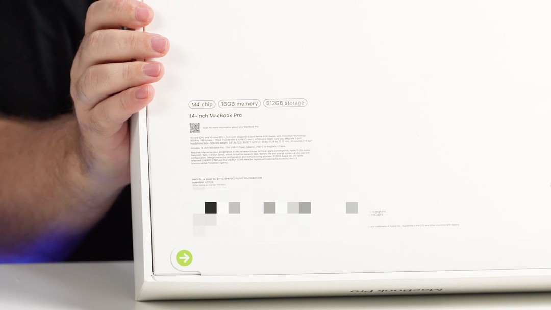 MacBook Pro M4 RAM 16GB