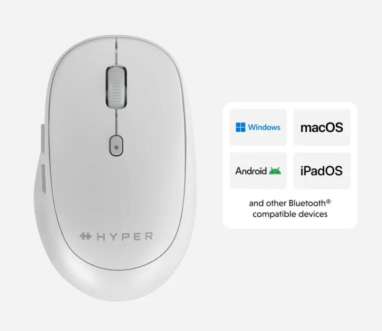 Chuột Không Dây HYPER HyperSpace Bluetooth Mouse