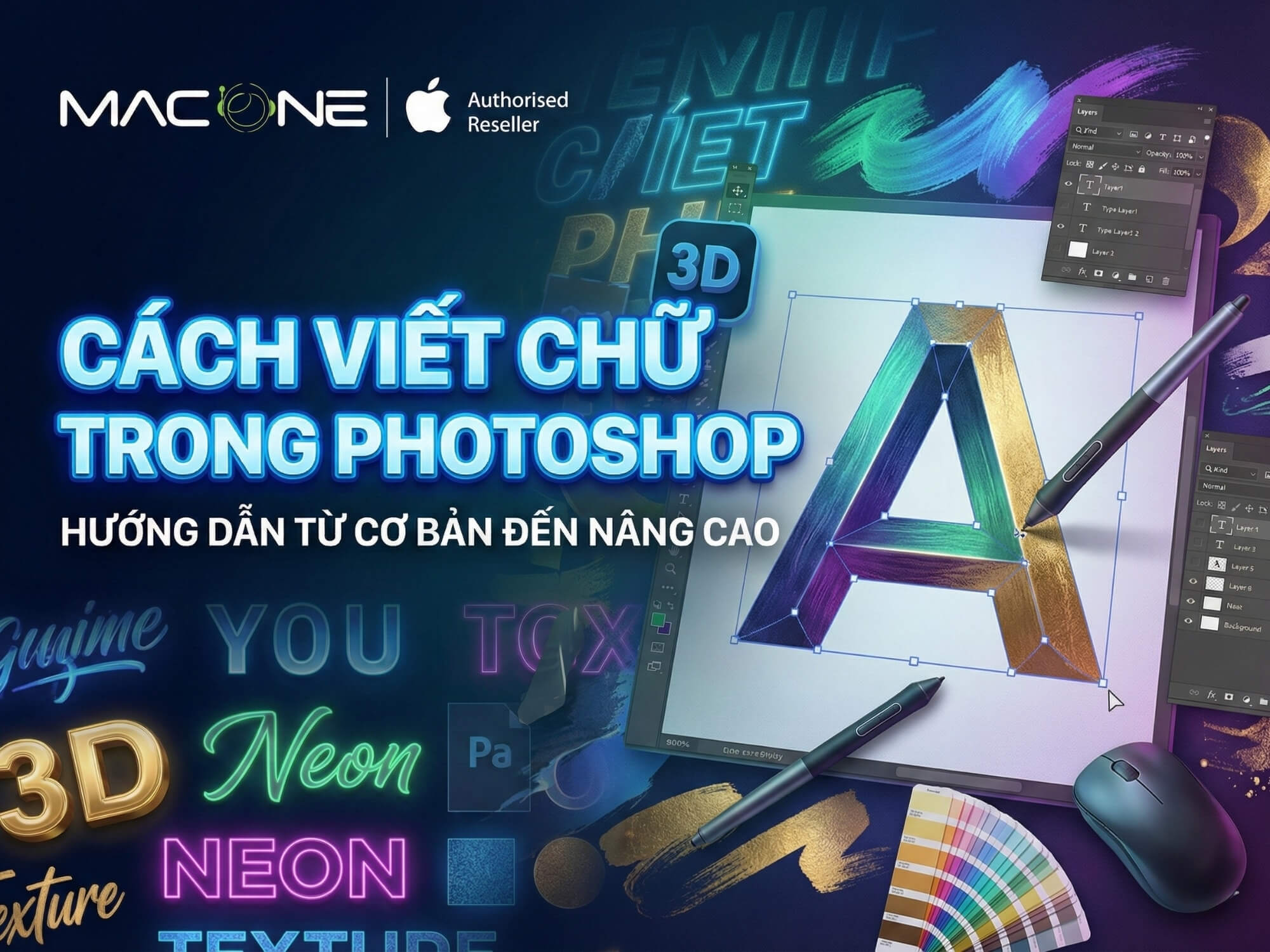 Cách Viết Chữ Trong Photoshop: Hướng Dẫn Từ Cơ Bản Đến Nâng Cao