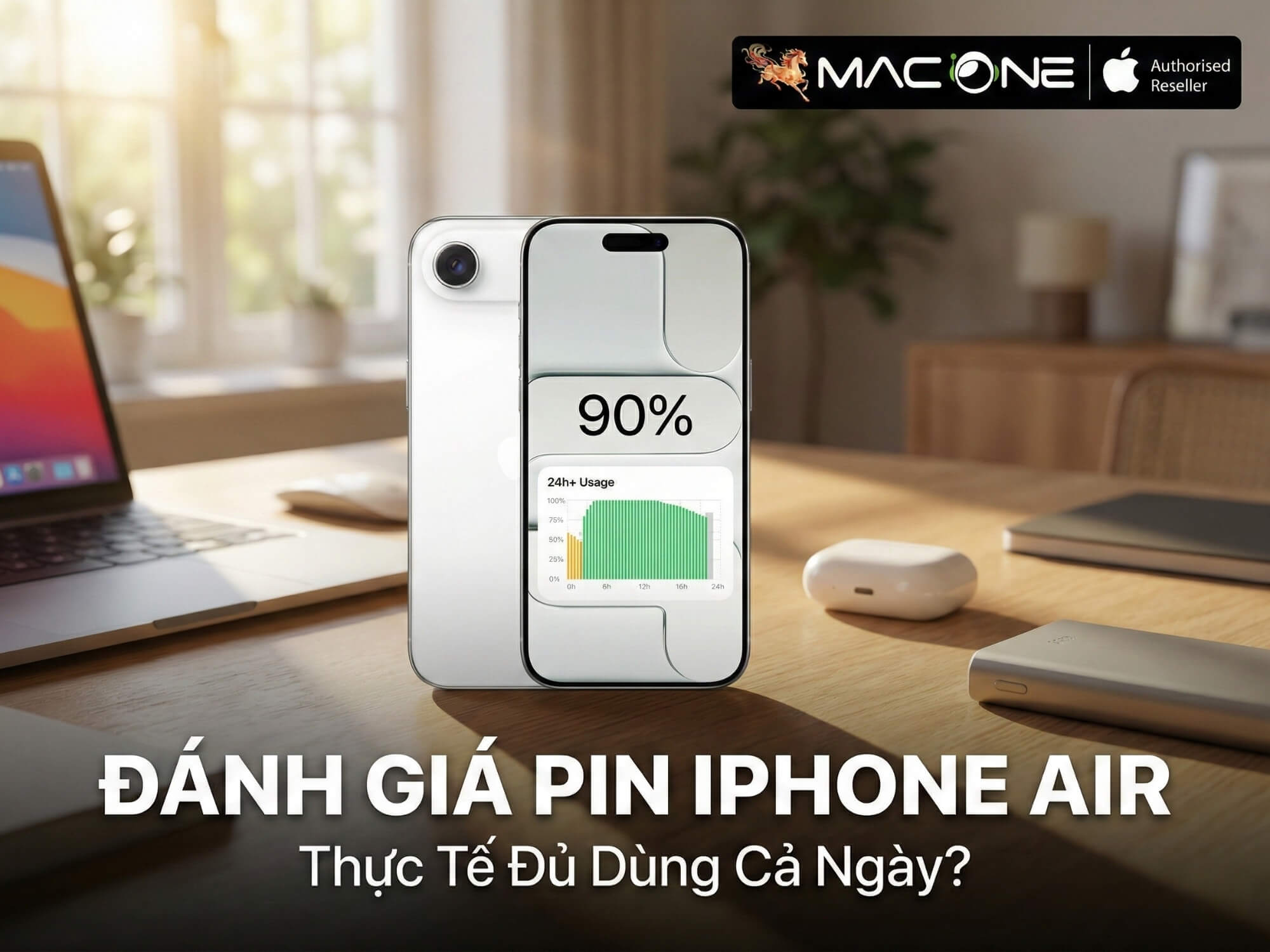 Đánh Giá Pin iPhone Air: Thực Tế Đủ Dùng Cả Ngày?